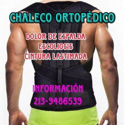 Chaleco Ortopédico Por Tallas