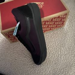Black Vans New 