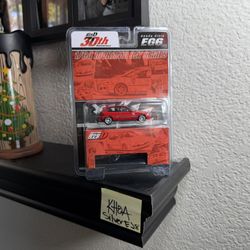 Hobby Japan 1:64 Honda CIVIC (EG6) Myogi Night Kids / INITIAL D Shingo Shoji VS Takumi Fujiwara