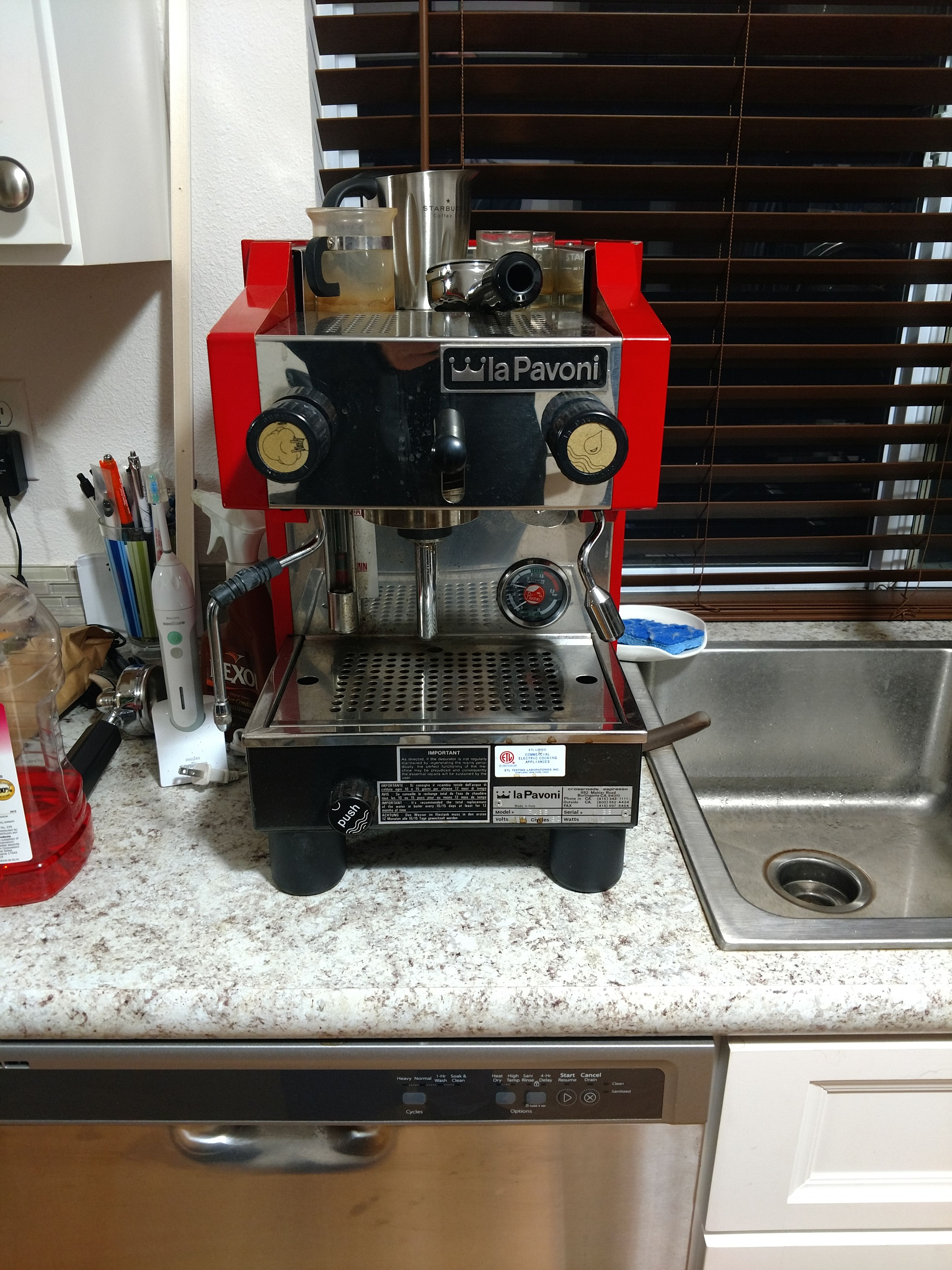 Bonsenkitchen Espresso Machine 20 Bar Coffee Machine, 1350W for Sale in  Bellevue, WA - OfferUp