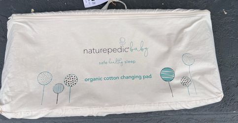 Organic cotton changing pad