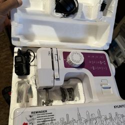 Household Sewing Machine for Crafts Electric Sewing Machine for Beginners Kids Crafts Travel DIY (Sewing machine 1602 English version US regulations)