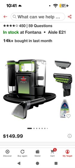 NEW BISSELL CARPET CLEANER