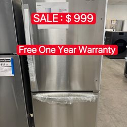 Whirlpool 18.7 cu. ft. Bottom Freezer Refrigerator