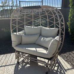 Large Glider Egg Chair