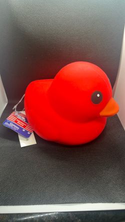 Big Sunny Days Red Duck Squishy