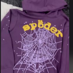 Purple Spider Hoodie Negotiable Price