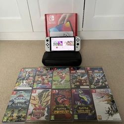 A Great Condition Switch Oled Bundles With Games 