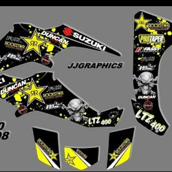 Suzuki Ltz400 Graphic Kit 