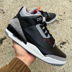 Air jordan 3s BLACK CEMENT   more colors available 
