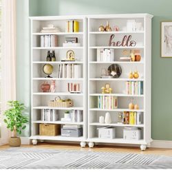 2-TRIBSIGNS 69-INCH ,TALL BOOKCASE
