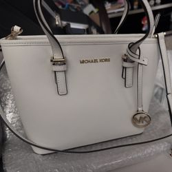 White Michael Kors 