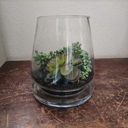 Artificial Plant And Vase