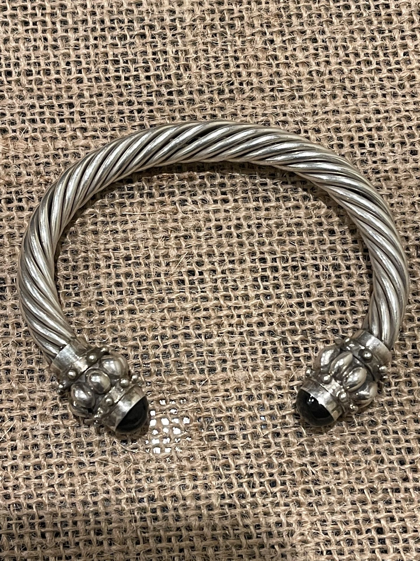 Sterling Silver Braided Bracelet