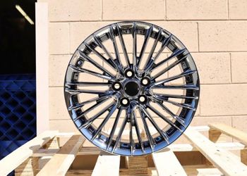 NEW SET LEXUS F SPORT STYLE BLACK CHROME WHEELS 18 INCH 19 INCH 20 INCH WHEELS RIMS