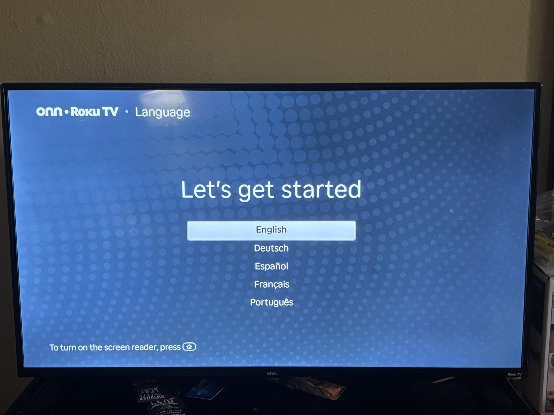 Roku 40” Black Tv