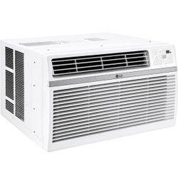 LG LW1824RD, White 18,000 Window Air Conditioner, 230/208V, 1,000 Sq.Ft. (25' x 40' Room Size), Quiet Operation, Electronic Control with Remote, 3 Coo