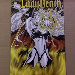 Lady Death Annual 1 Gold foil, Polybagged (2006), NM