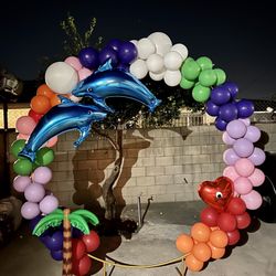Bad Bunny Balloon Garland 