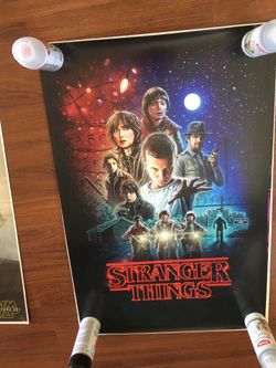 Netflix Stranger things season 1 poster