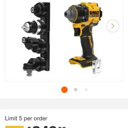 Dewalt 20V Max Atomic 1/2 INCH MULITIHEAD DRILL DRIVER