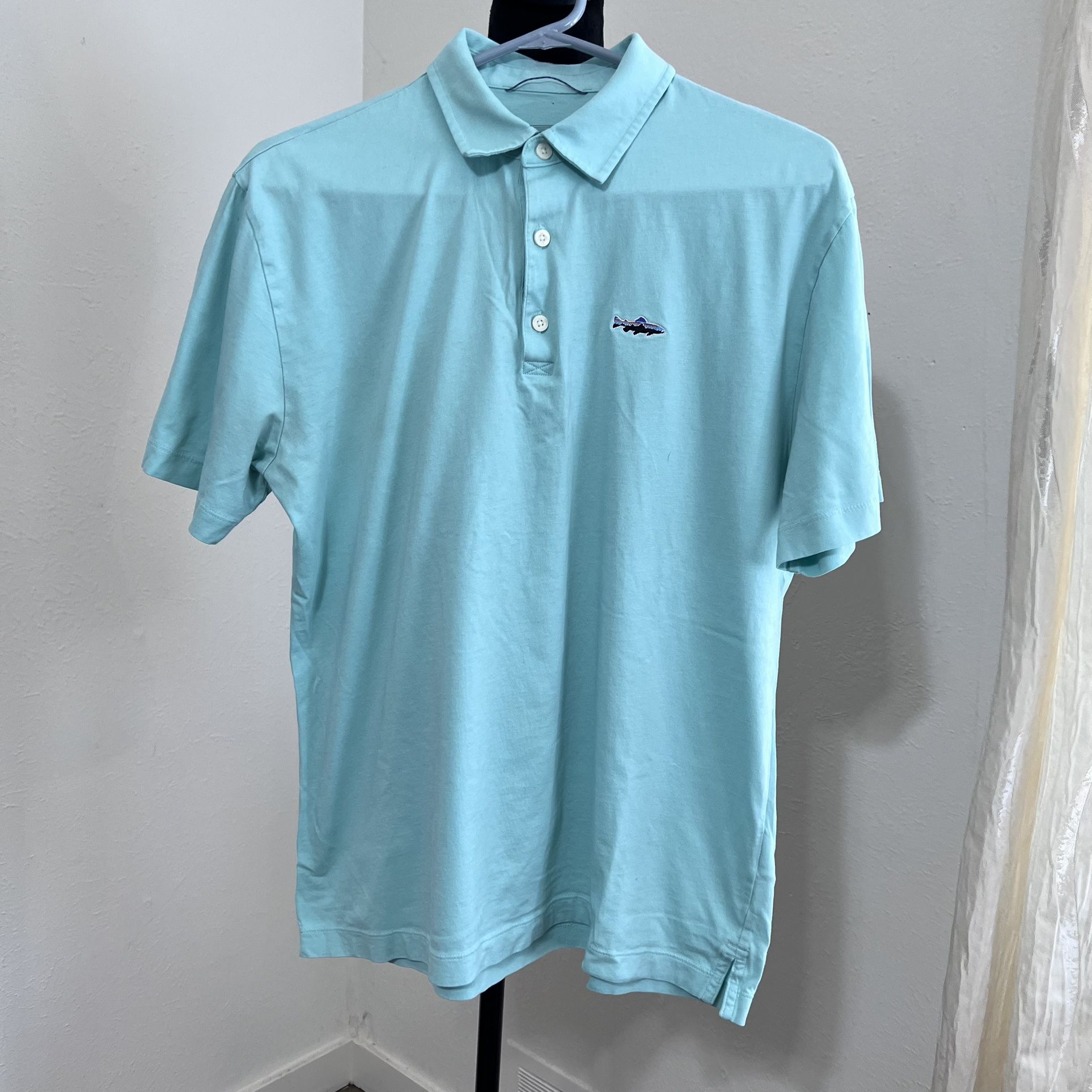 Patagonia Polo Men’s Cotton Organic/ Short Sleeve Shirt/Sz M