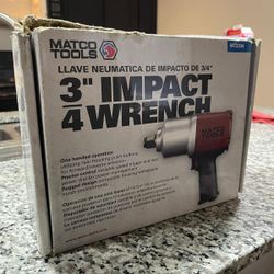 MATCO TOOLS 3/4” IMPACT WRENCH 