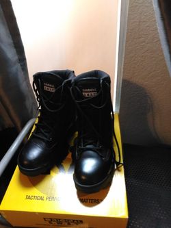 Black S. W. A. T. Boots, size 7, new