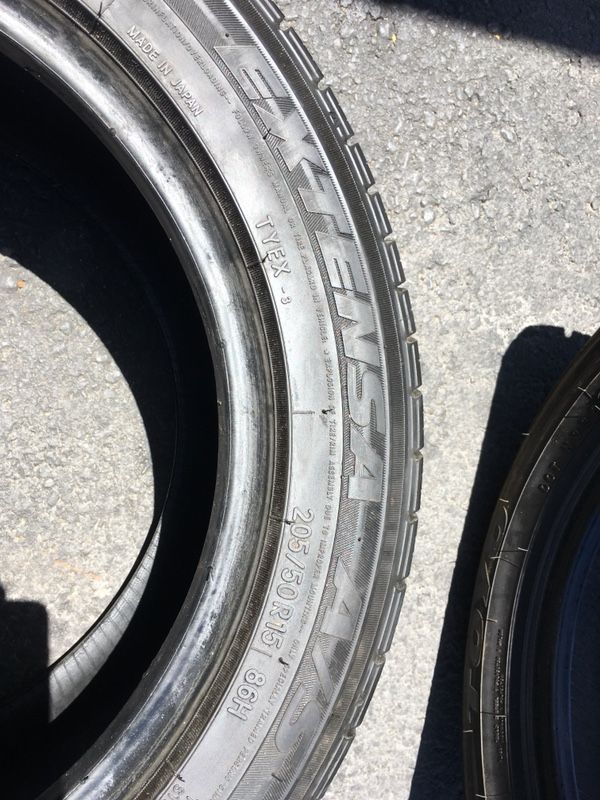 Used Tires San Jose >> 2 Used Tires 205 50 15 Toyo Extensa A S For Sale In San Jose Ca Used Tires San Jose >> 2 Used Tires 205 50 15 Toyo Extensa A S For Sale In San Jose Ca