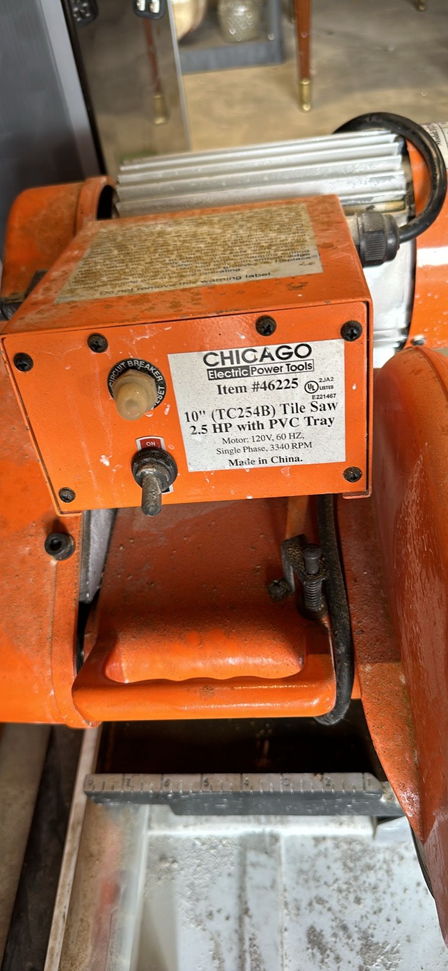 10” Wet Saw