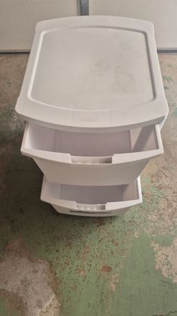 Sterilite 3-Drawer Plastic Storage Cart