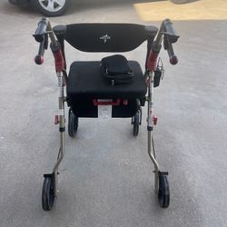 Medline offers several walkers with a 300 lb weight capacity, including both standard folding walkers and rollators with seats $100 OBO