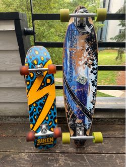 Two Longboards