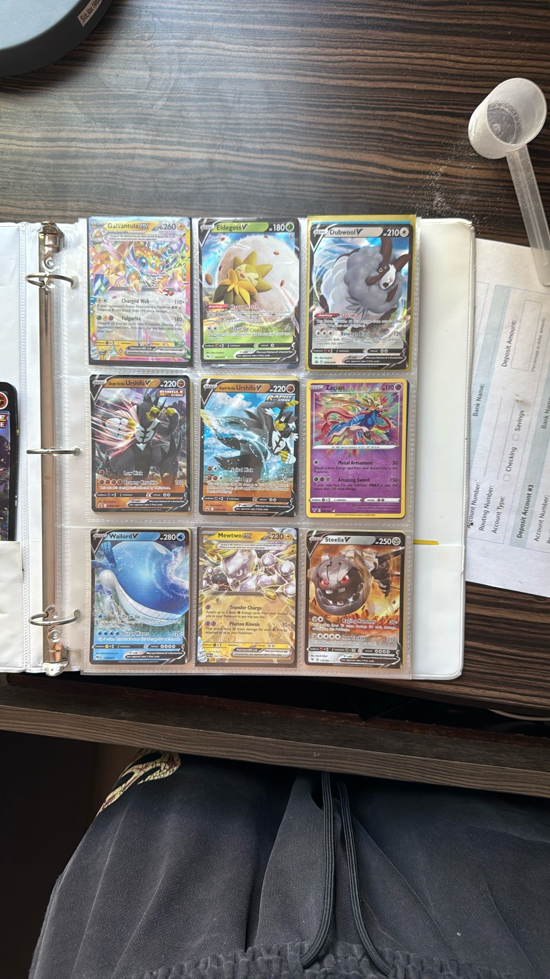Pokemon Card Binder/200+ Cards(took Pics Of The “nicer” Cards)