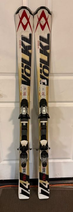 Völkl RTM 74 Skis 149cm with Integrated Marker Fastrak Bindings
