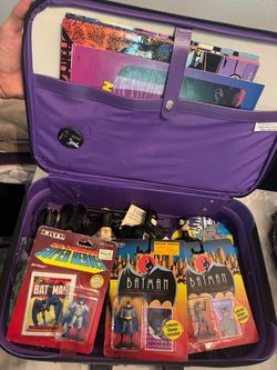 Batman Vintage Collector Lot with Case