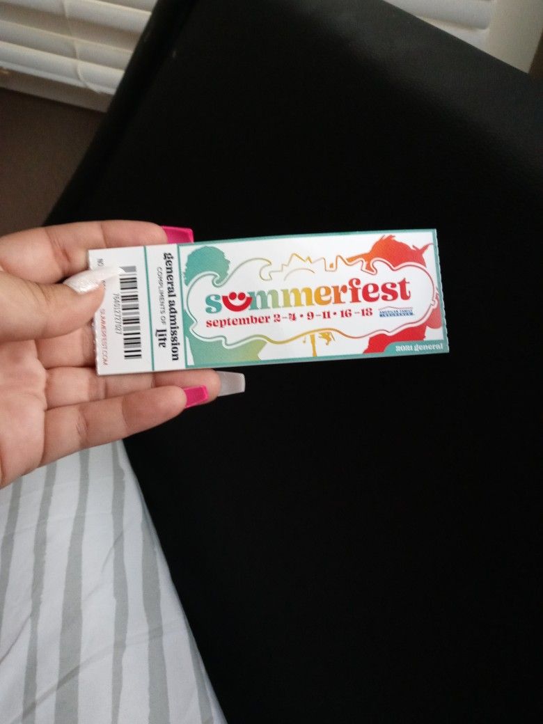 Summerfest Tickets