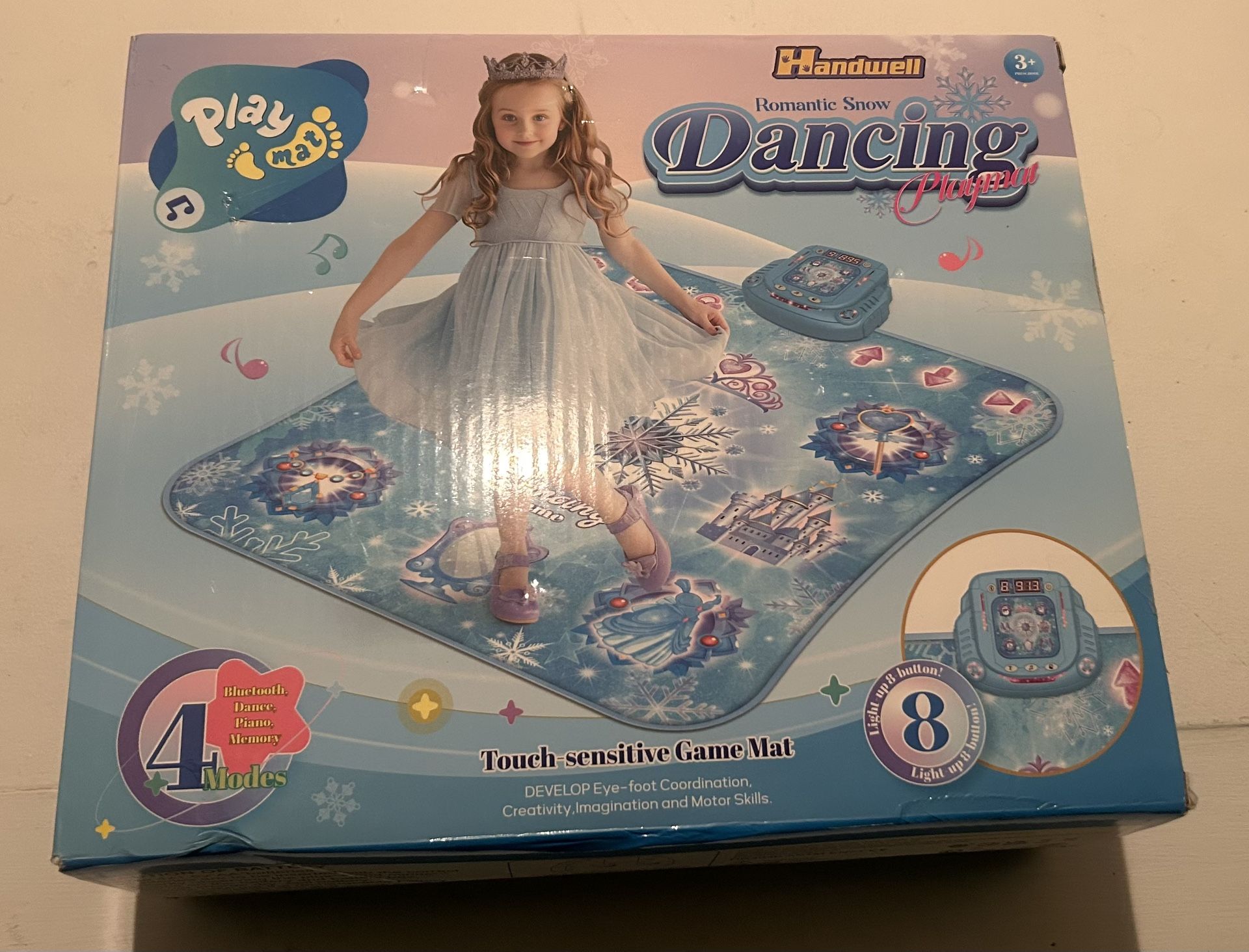 Brand New Romantic Snow Dancing Play Mat