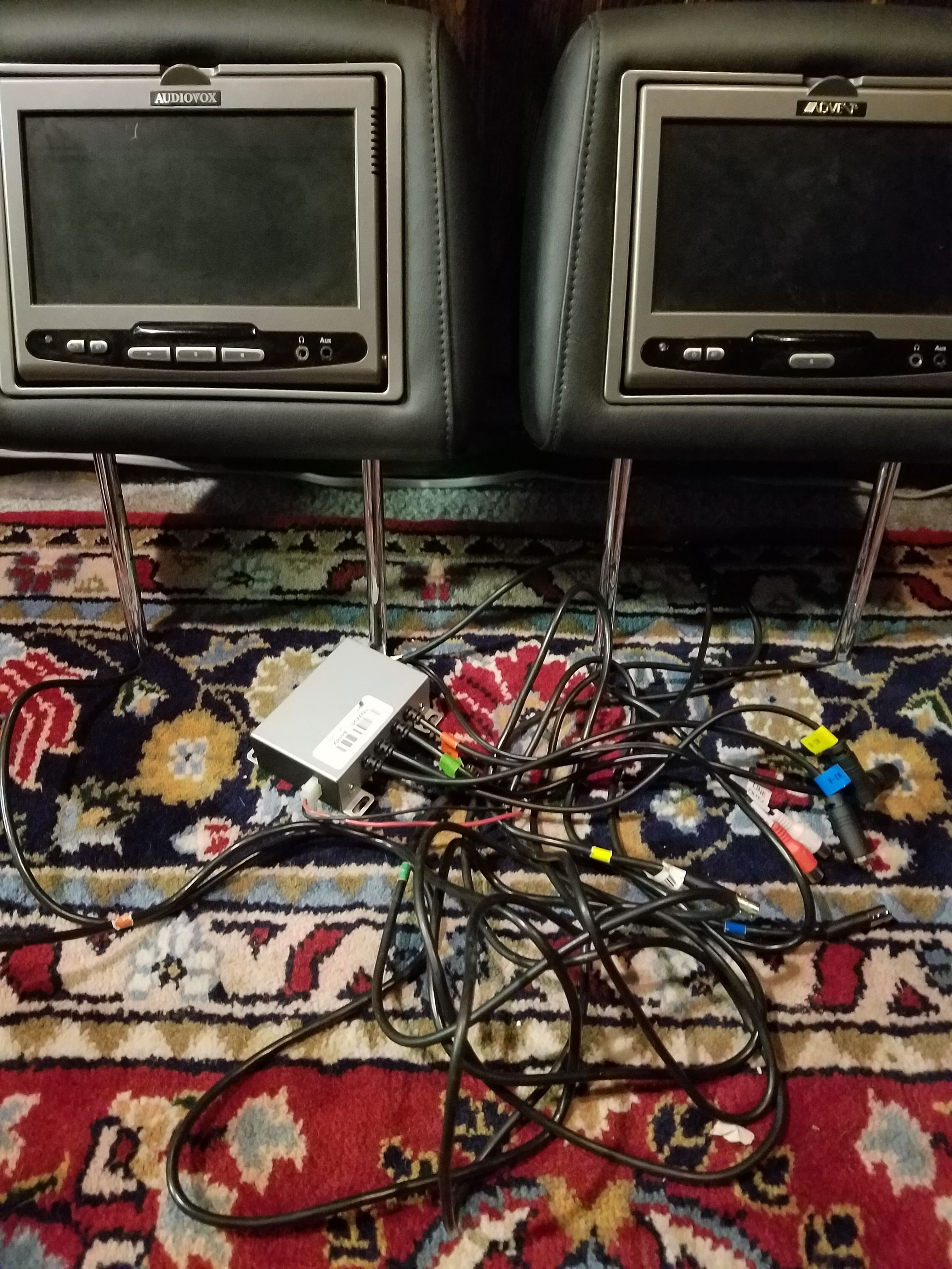 Audiovox DVD headrest