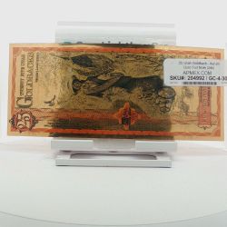 Utah Goldbacks Twenty Five-999 Fine Gold 1/40 oz Note 11060730