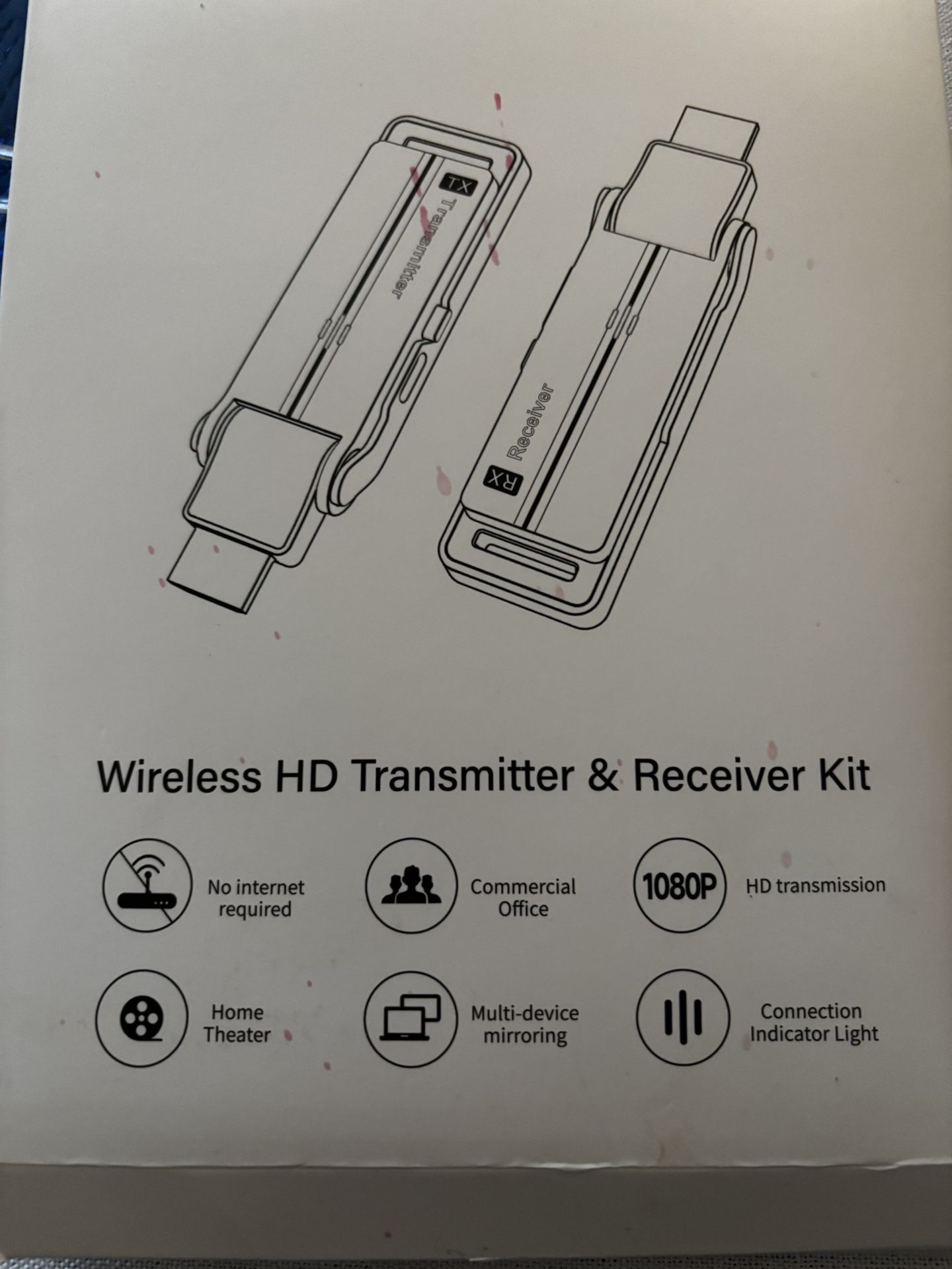 Wireless HD Transmitter & Receiver Kit