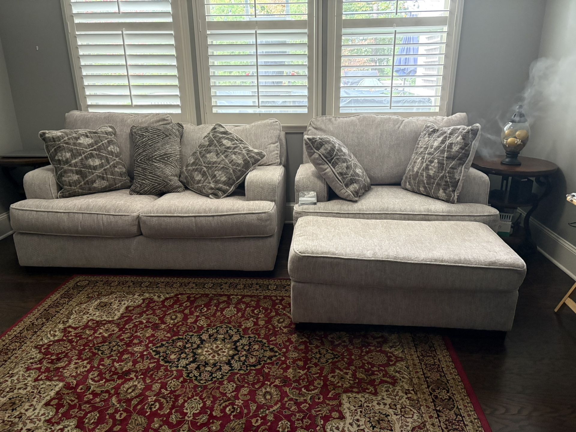 Loveseat And Chair