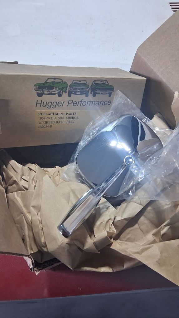 1968 And 1969 Chevorlet Chrome Polished Mirrors (New)