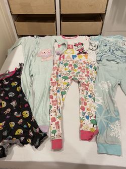 Little Girls toddler pajama bundle