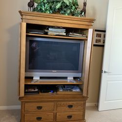 Oak Armah/entertainment, center and nightstand