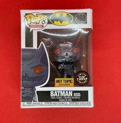 Funko Pop! Heroes #360 Batman Murder Machine Chase GITD Hot Topic Exclusive