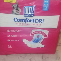 Disposable diaper for pet
