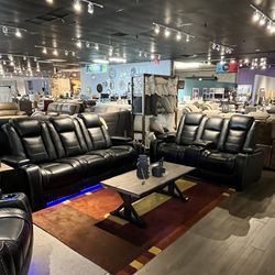 Power Reclining Sofa And Loveseat