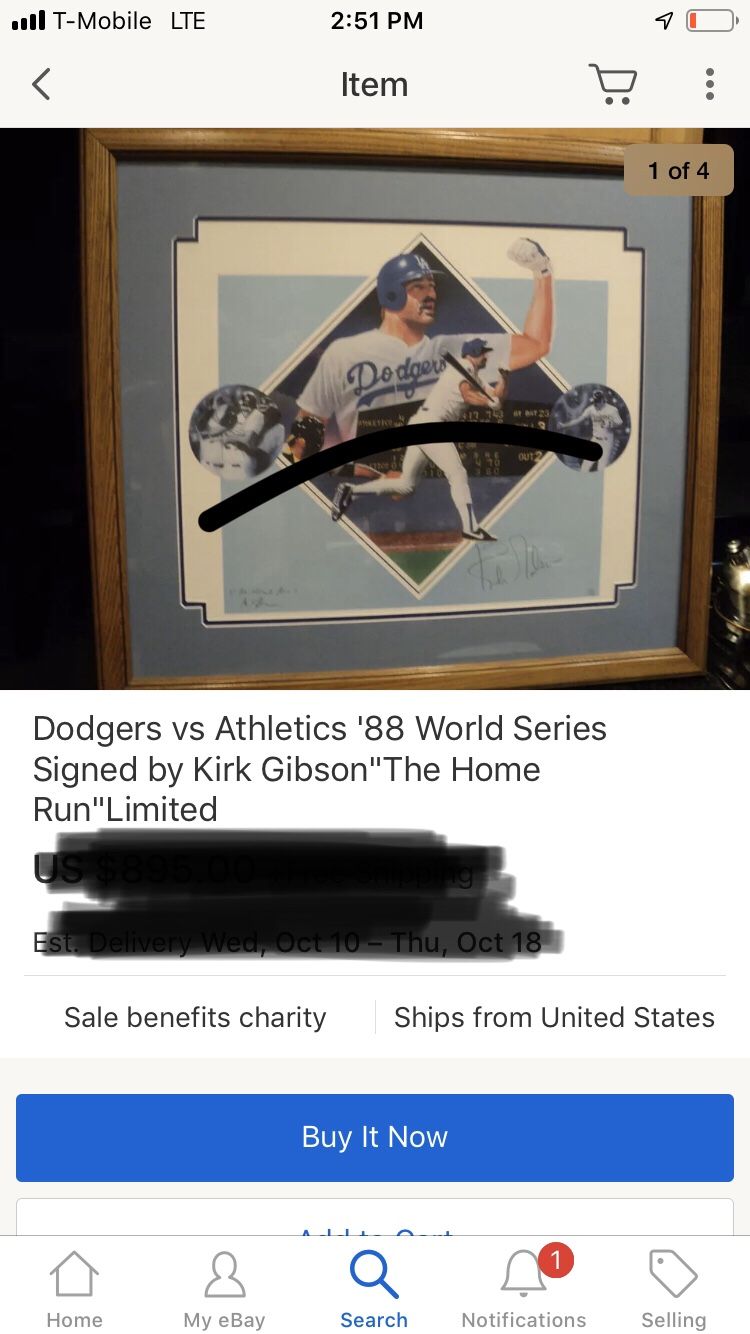 Kirk Gibson “the home run”
