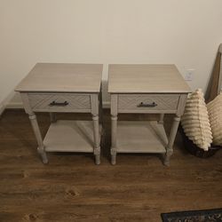 Side tables with storage